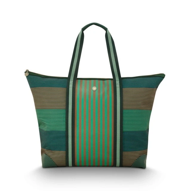Чанта Tilda Tote 66см 44см Цвят зелено