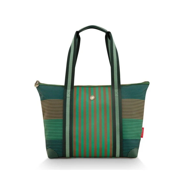 Чанта Tilda Tote 47см 37см Цвят зелено