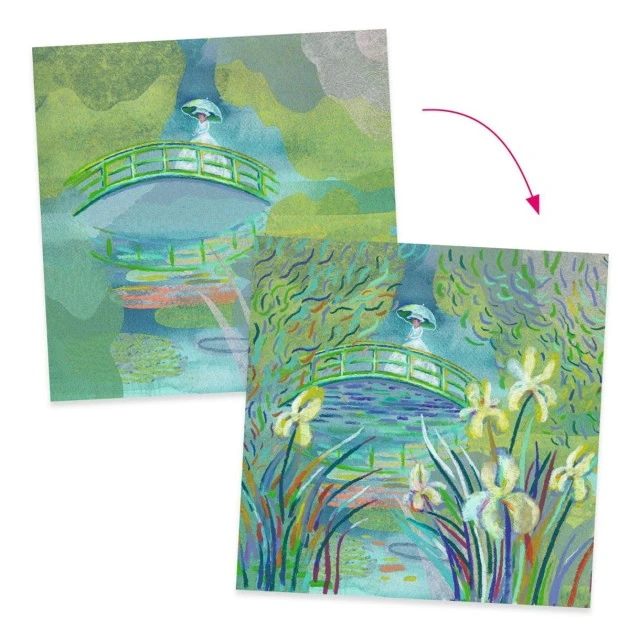 Get inspired with the Water Lily Pond Kit - Monet