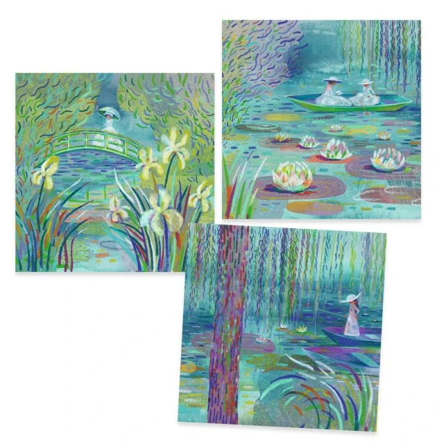 Get inspired with the Water Lily Pond Kit - Monet