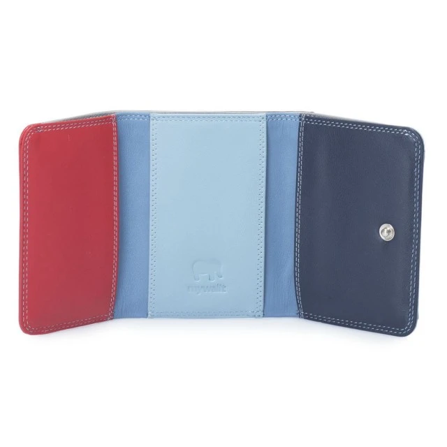 Портфейл Mini tri-fold Цвят роял