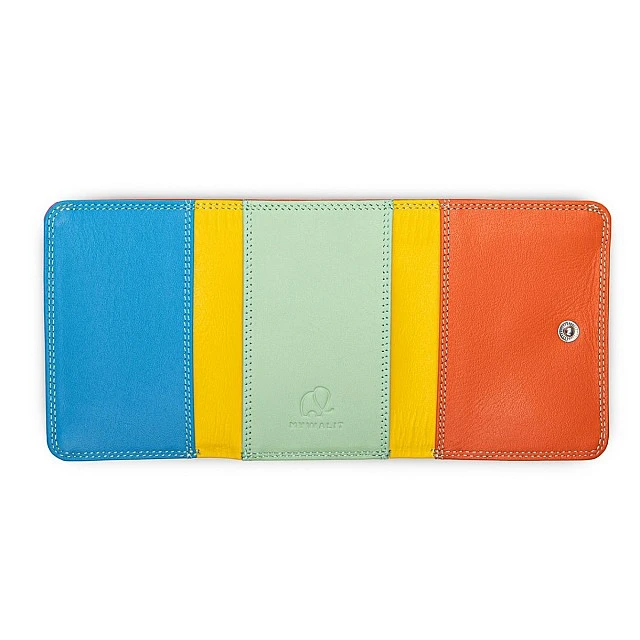 Портфейл Mini tri-fold Цвят сицилия