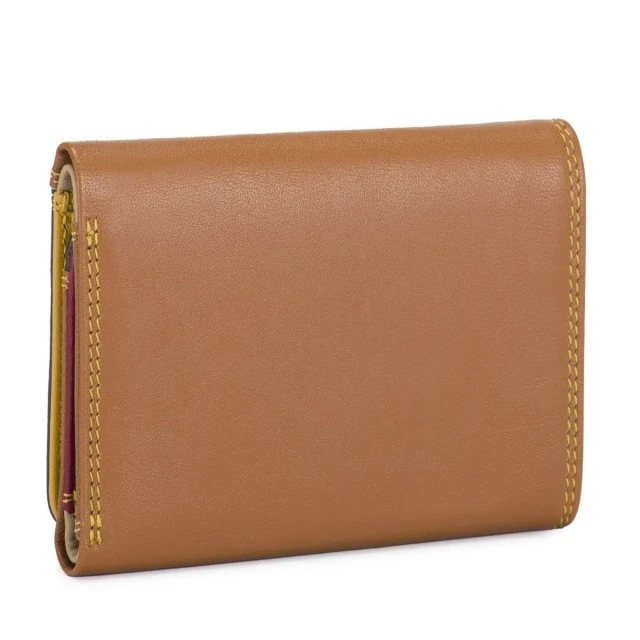 Mini tri-fold wallet Forest color