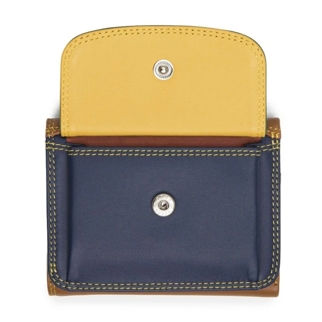 Mini tri-fold wallet Forest color