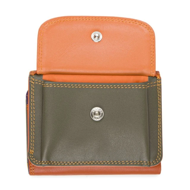 Mini tri-fold wallet Onion color