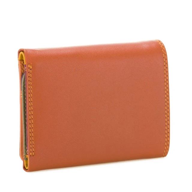Mini tri-fold wallet Onion color
