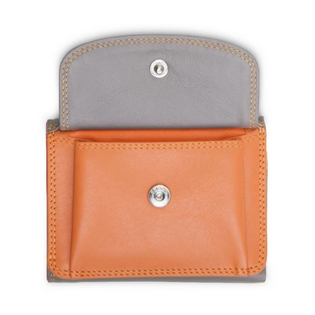Портфейл Mini tri-fold Цвят фумо
