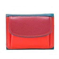 Портфейл Mini tri-fold Цвят везуви