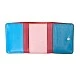Портфейл Mini tri-fold Цвят везуви