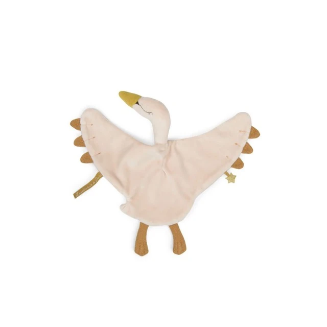 Soft cuddly toy swan