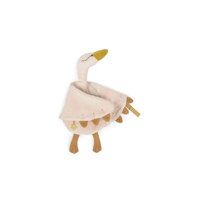 Soft cuddly toy swan