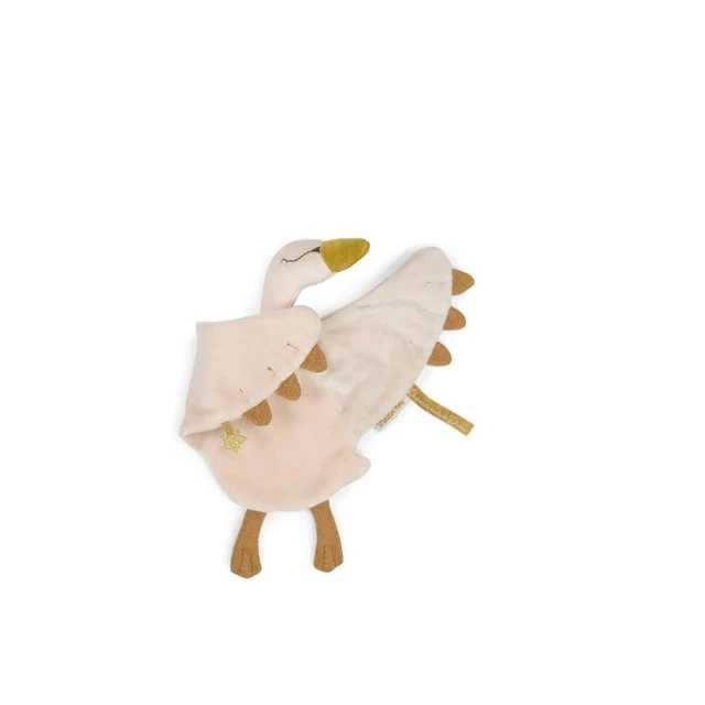 Soft cuddly toy swan