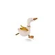 Golden swan rattle