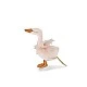 Cream swan rattle