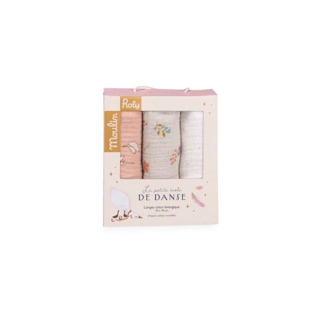Set of three diapers la petite ecole de dance