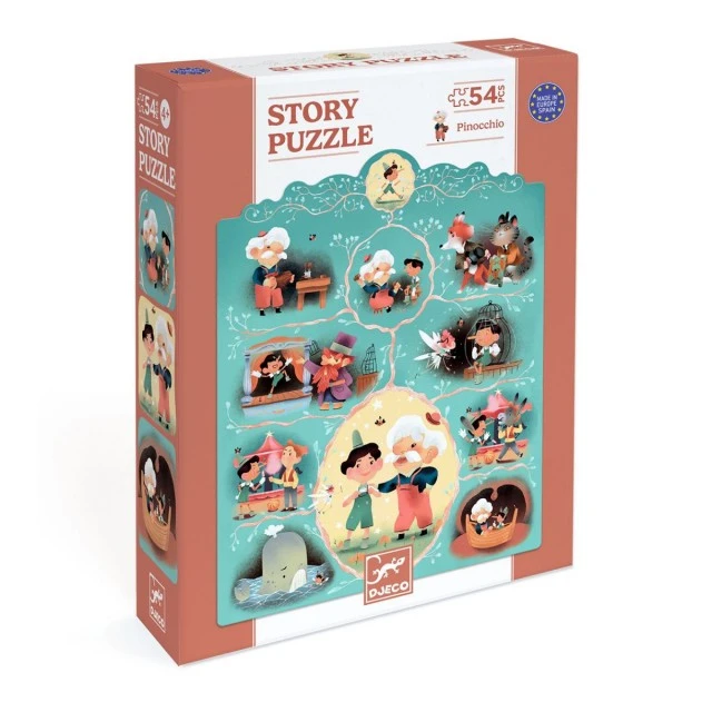 Pinocchio puzzle 54 pieces