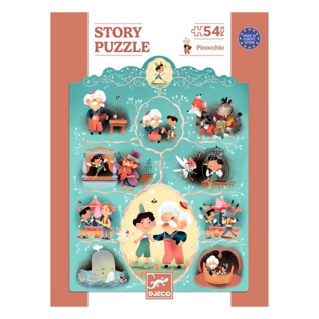 Pinocchio puzzle 54 pieces