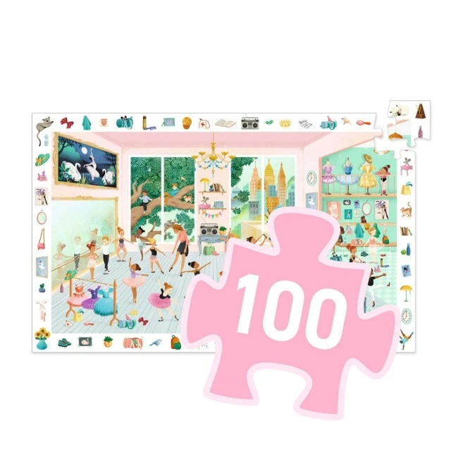Observation puzzle dance school 100 pieces