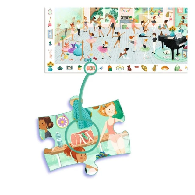 Observation puzzle dance school 100 pieces