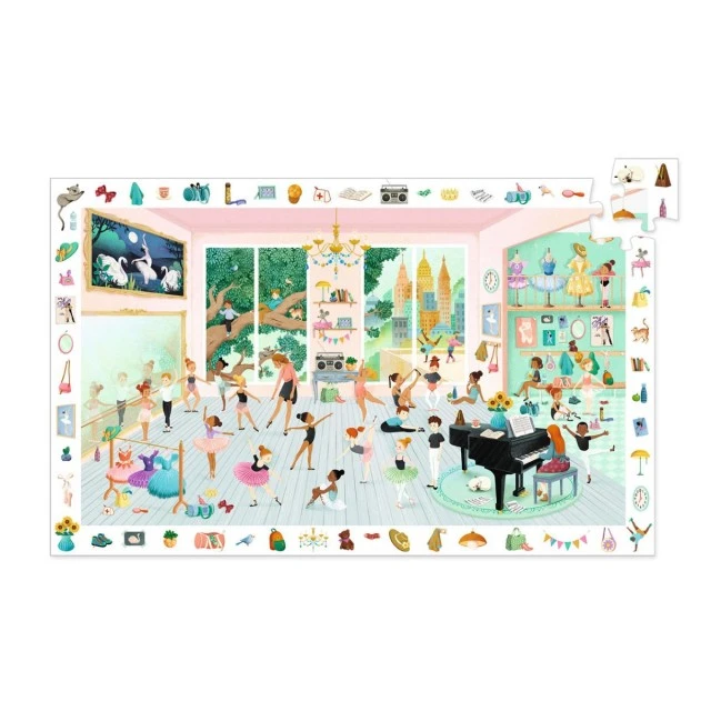 Observation puzzle dance school 100 pieces