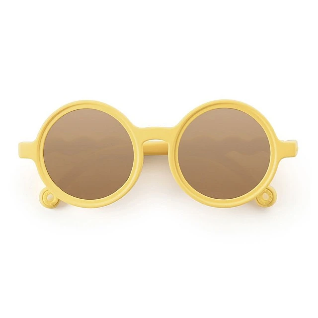 Children’s round sunglasses from 0 to 2 years. Color yellow