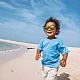Children's round sunglasses from 0 to 2 years. Color green
