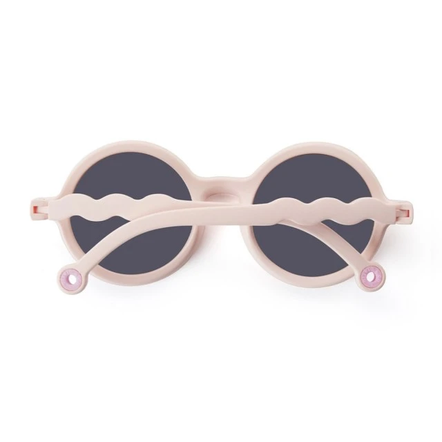 Children's round sunglasses from 0 to 2 years. Color pink