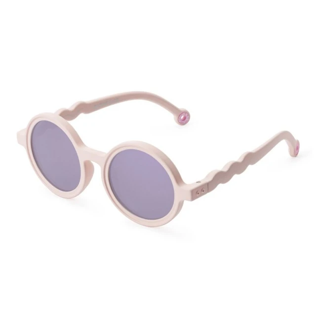 Children's round sunglasses from 0 to 2 years. Color pink