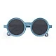 Children's round sunglasses from 0 to 2 years. Color blue