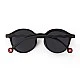 Children's oval sunglasses from 3 to 5 years. Color black