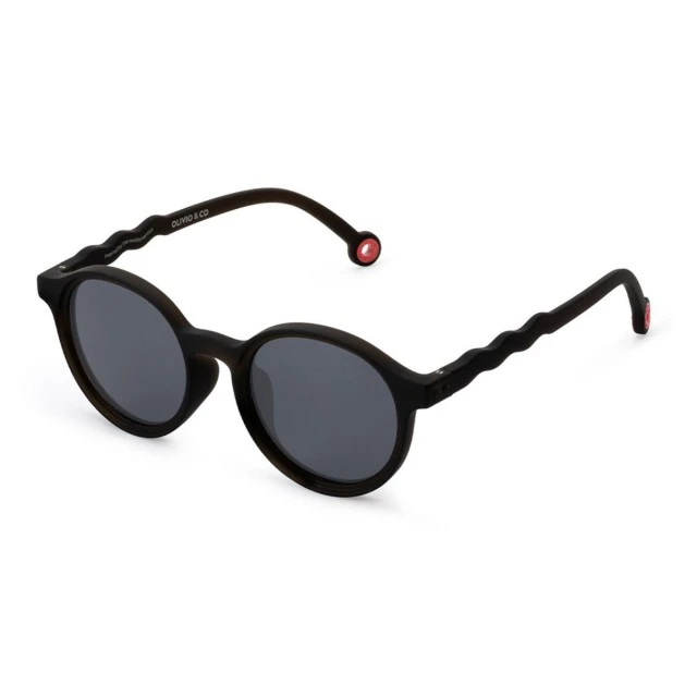 Children’s oval sunglasses from 3 to 5 years. Color black