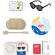 Children's oval sunglasses from 3 to 5 years. Color black