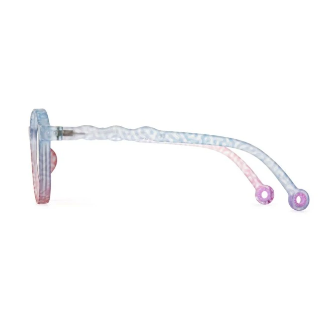 Children’s oval sunglasses from 3 to 5 years old. Coral color