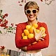 Oval sunglasses Color yellow