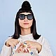 Sunglasses creative D Color black