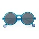 Children's round sunglasses from 3 to 5 years. Color blue