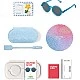 Children's round sunglasses from 3 to 5 years. Color blue