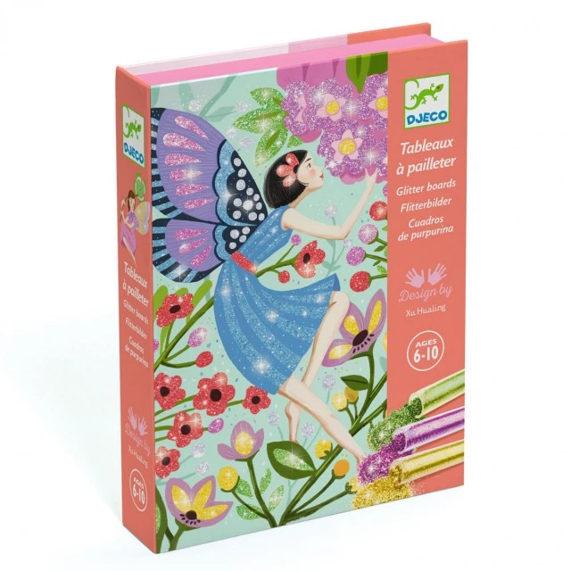 Coloring with brocade gentle fairies