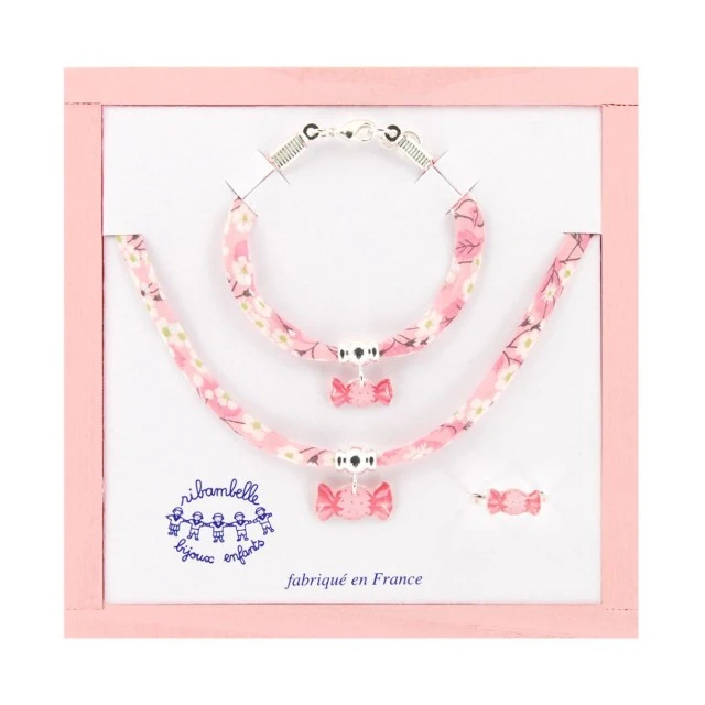 Candy bracelet, necklace and ring set