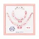 Candy bracelet, necklace and ring set