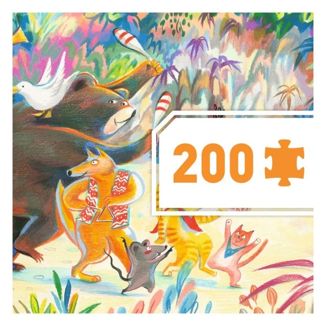 Forest music band puzzle 200 pieces