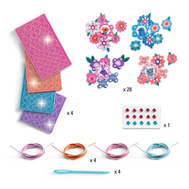 DIY set of 4 gorgeous bracelets