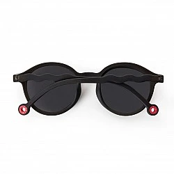 Children's oval sunglasses from 5 to 12 years old. Color black