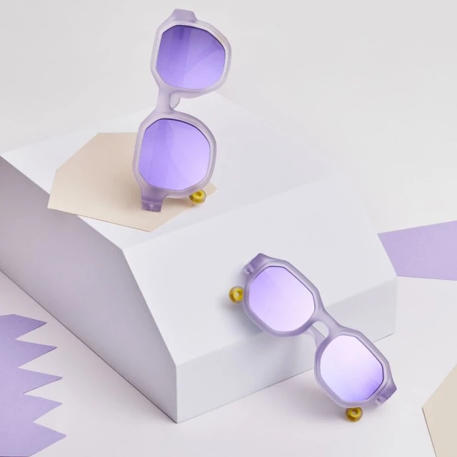 Слънчеви очила creative D Цвят лилаво