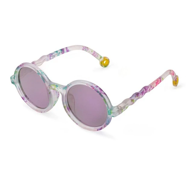 Children’s round sunglasses from 3 to 5 years old. Color pink