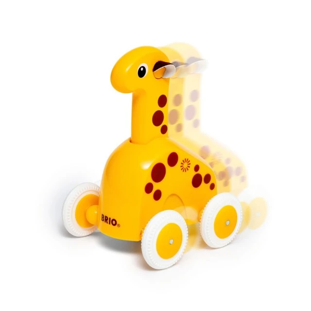 Push toy little giraffe