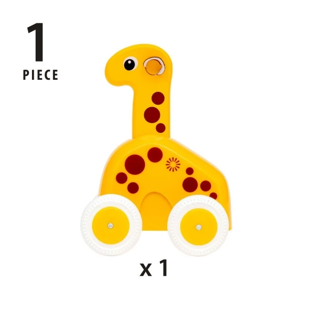 Push toy little giraffe