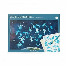 Constellation map with decals