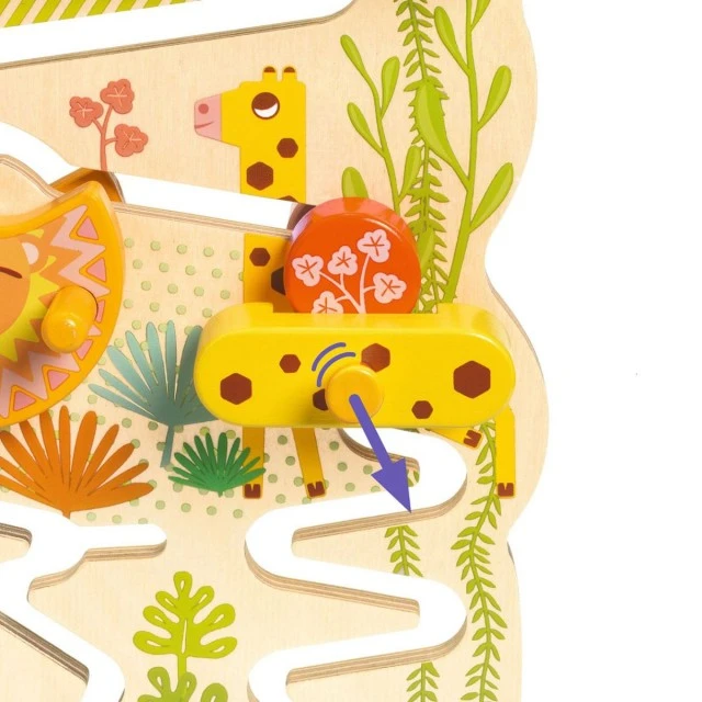 Cascadou wooden maze toy