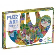 Sloth art puzzle 500 pieces